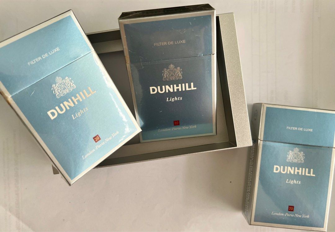 Dunhill Lights - Kotak Rokok Lama Rare Vintage, Hobbies & Toys ...