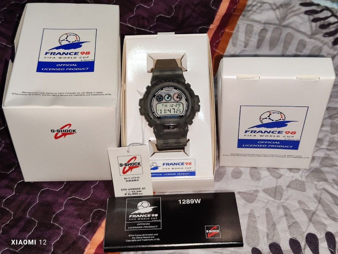 G-SHOCK 98フランスワールドカップモデル DW-6900WF-8T - メルカリ