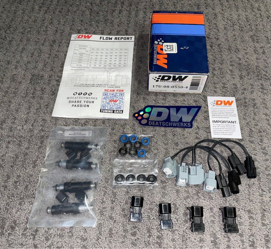 DW Fuel Injector for K20 FD2R/FN2R/DC5R/CL7R/S2000, Car Accessories