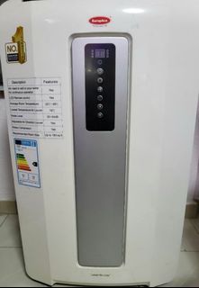 EuropAce portable Aircon air con EPAC 14p (1400 BTU)