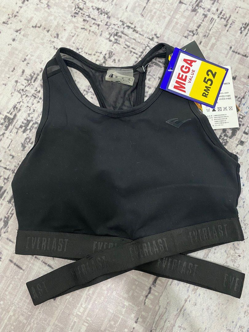 Everlast Sports Bra, Women's Fashion, Activewear on Carousell