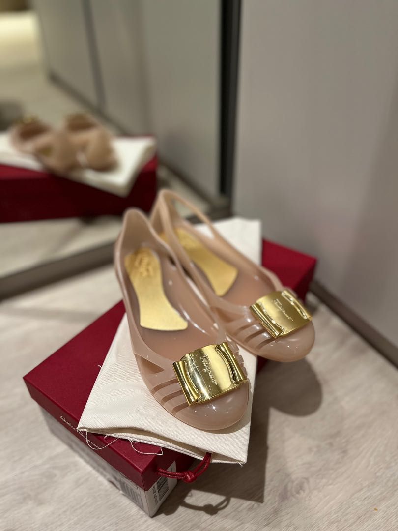 Ferragamo Jelly Flats