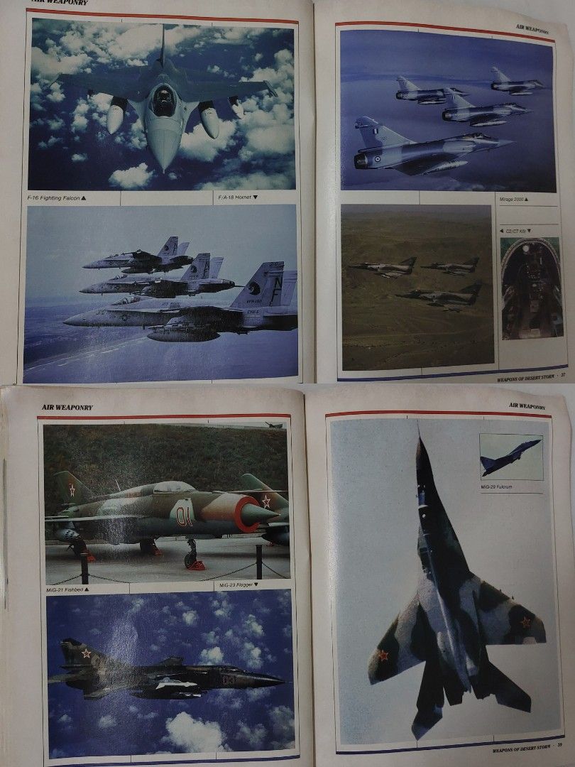 Fighter Planes [Glossy Posters]/ Book, Hobbies & Toys, Stationery & Craft,  Art & Prints On Carousell