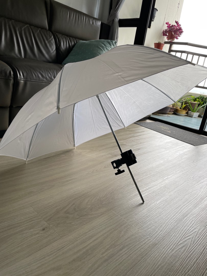 flashlight umbrella diffuser with holder, Photography, Photography