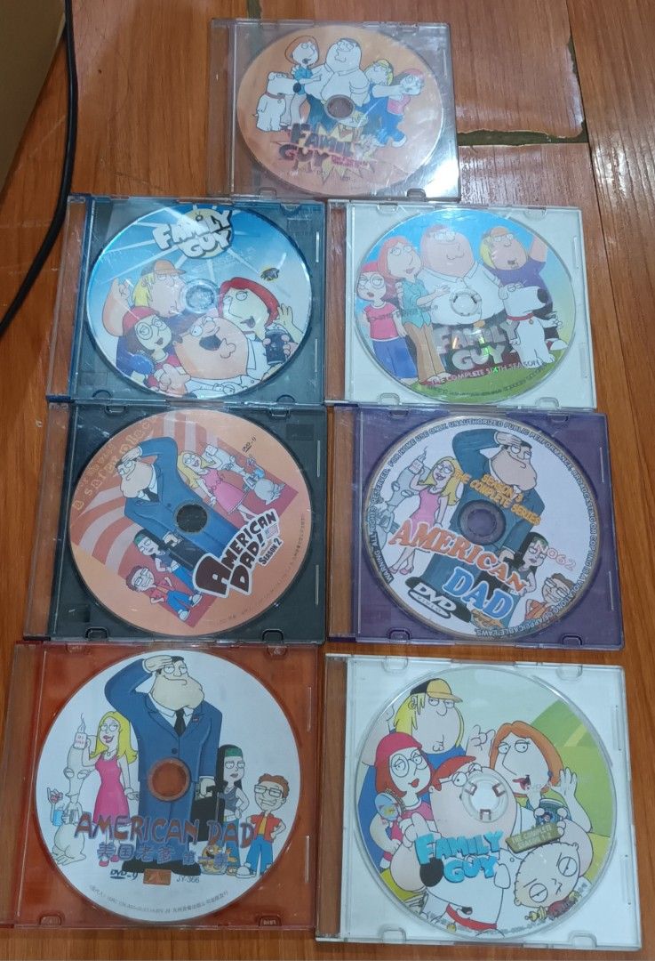 FREE Family Guy and American Dad DVDs Hobbies Toys Music