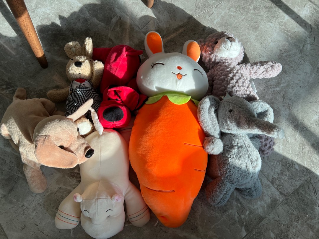 [Free] Plush toys, Hobbies & Toys, Toys & Games on Carousell
