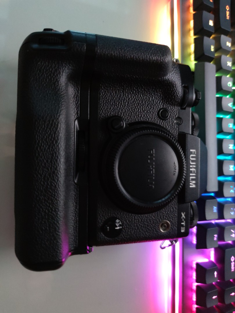 Fujifilm XT3 with battery grip. Shutter count less than 4k
