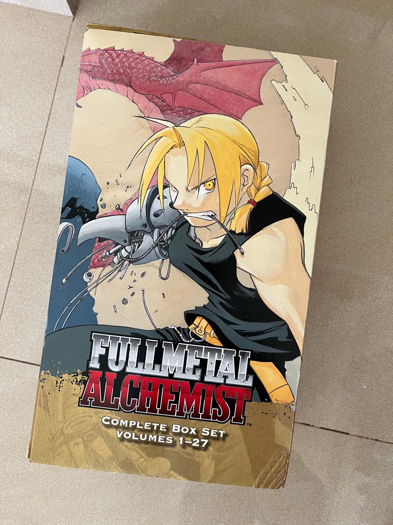Fullmetal Alchemist complete box set, Hobbies & Toys, Books & Magazines, Comics & Manga on Carousell