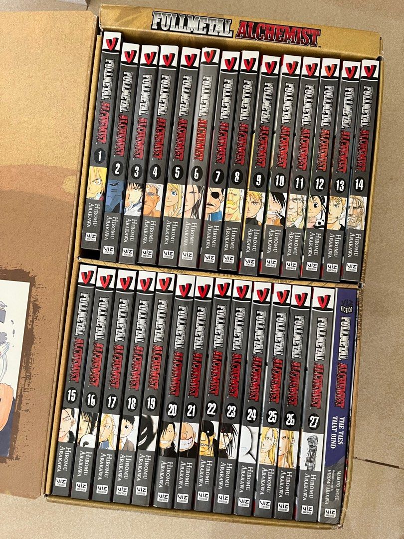 Fullmetal Alchemist complete box set, Hobbies & Toys, Books & Magazines, Comics & Manga on Carousell