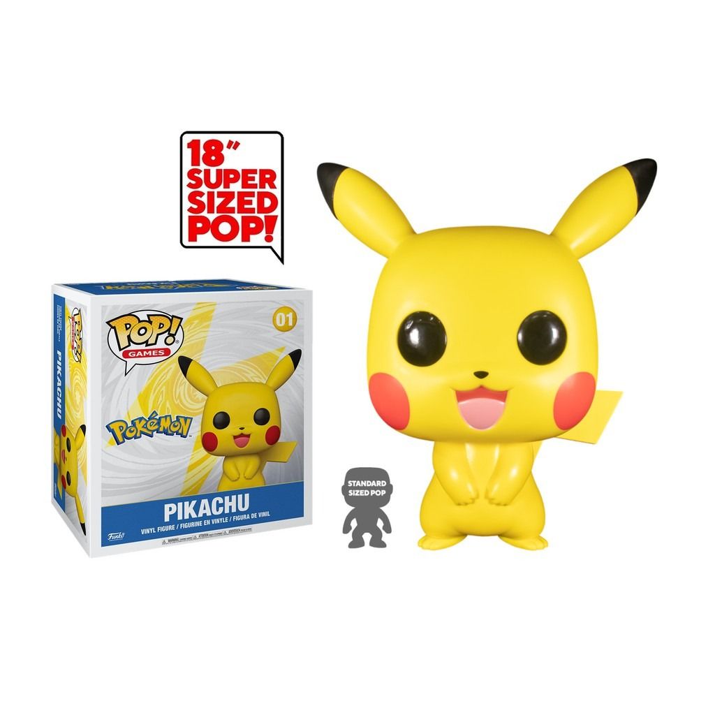 Funko Pop! Games Pokemon Pikachu 18 Inch Figure #01