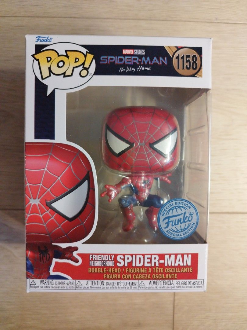 Funko Pop! Marvel Studios Spider-Man No Way Home  Exclusive 3-Pack