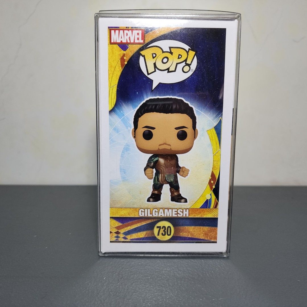 Funko Pop! Eternals Gilgamesh CHASE 730 (Category: Figurines & Statues) located in Los Banos. Submitted by matts_hobby_goodies (Listing ID 1206691011, Image 2). Description: Not Negotiable, what you see is what you get RFS: Need funds Badly Delivery: LBC.