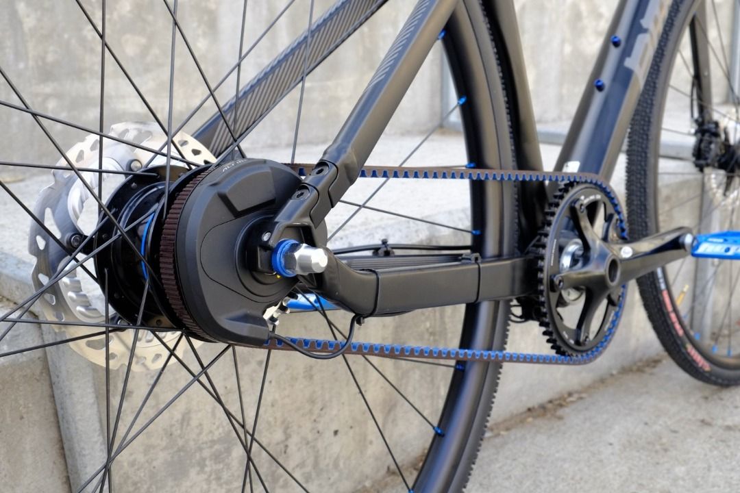 Gates carbon clearance belt drive system