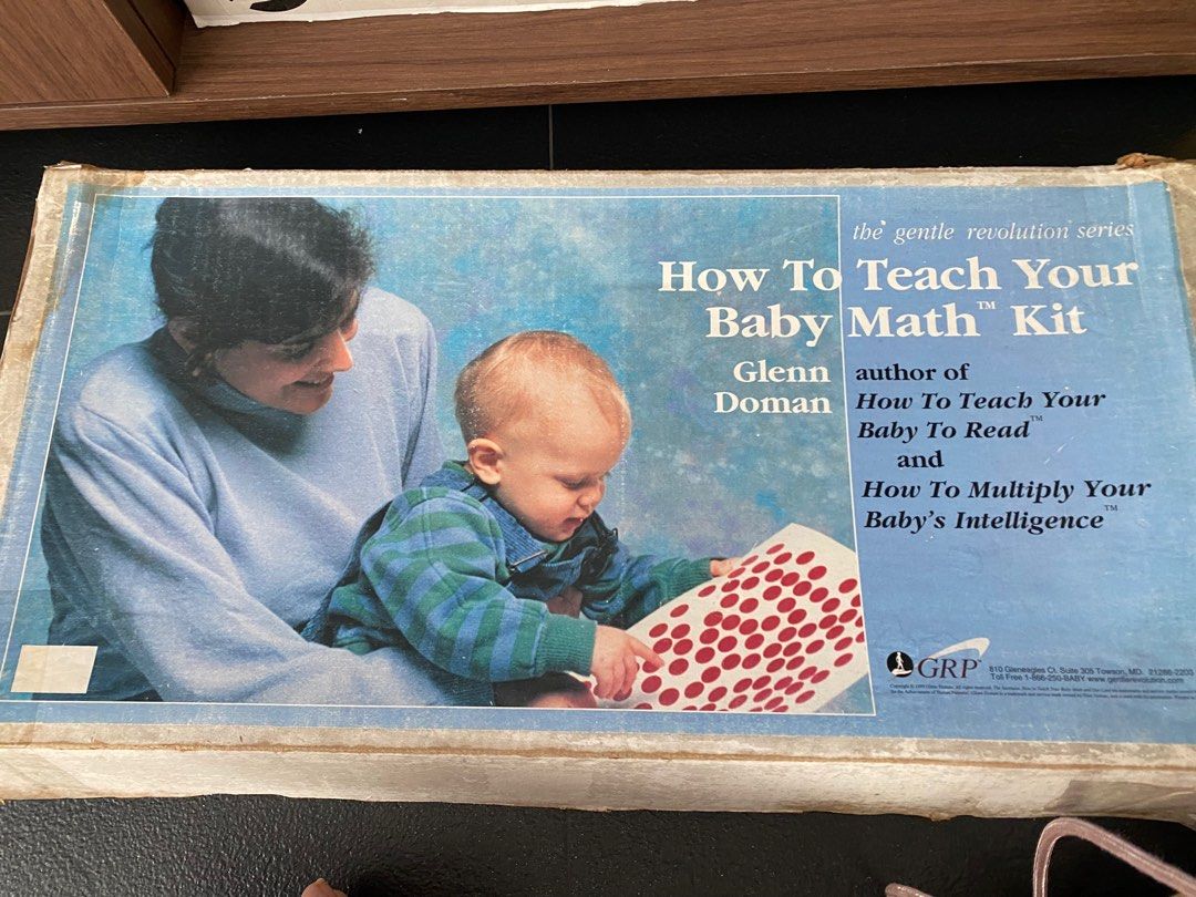 glenn-doman-how-to-teach-your-baby-to-read-math-kit-hobbies-toys