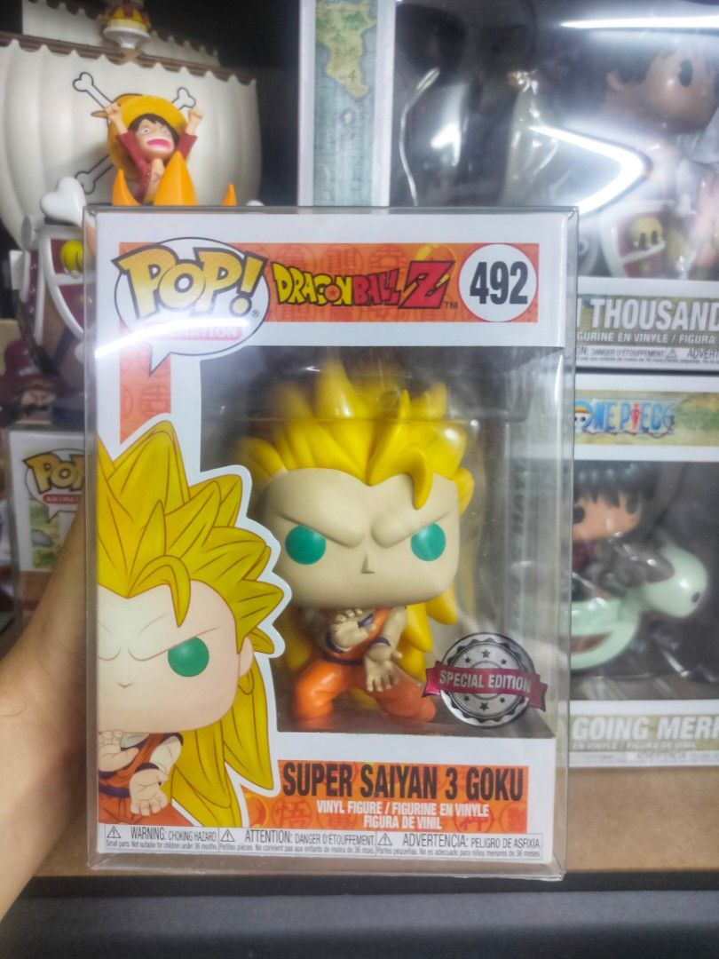 Funko Pop! Dragon Ball Z Super Saiyan 3 Goku 492 Exclusivo