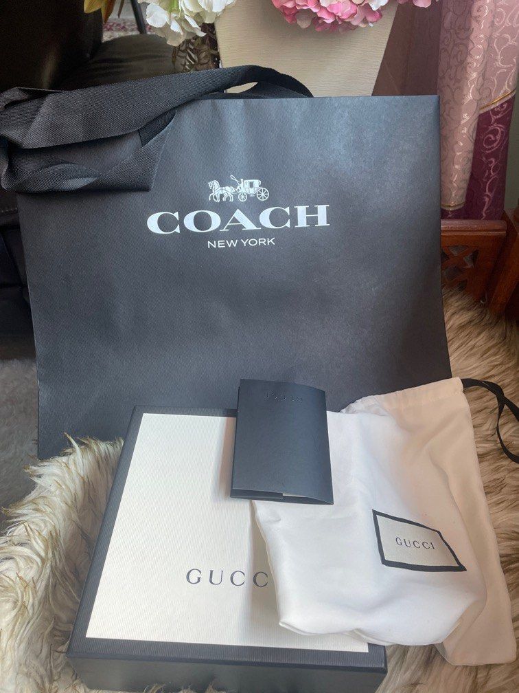 Coach paper bag clearance