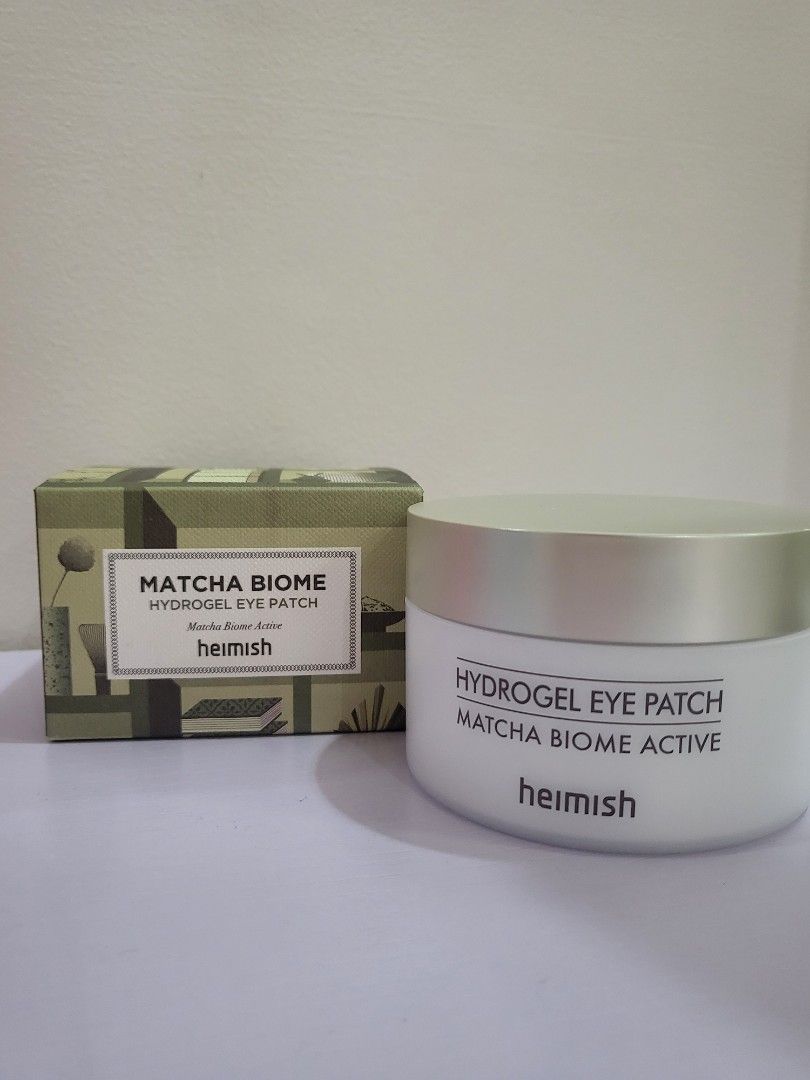 Heimish Hydrogel Eye Patch (Matcha Biome Active) 2025 expiry (Category: Face Care) located in Quezon City. Submitted by sweetlyluxe (Listing ID 1206627548, Image 1). Description: ✨️ orig price: $20 or around P1200 ✨️ expires on June 9, 2025 ✨️ rfs: I have 2 of these.