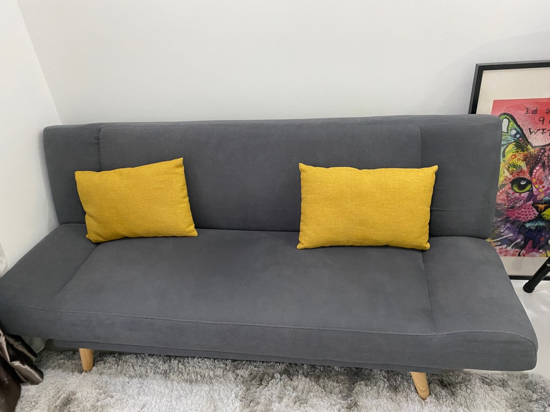 Hipvan sofabed, Furniture & Home Living, Furniture, Sofas on Carousell