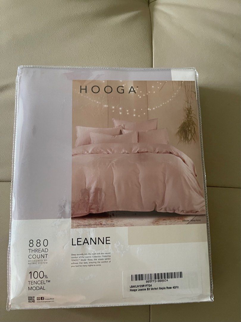 Hooga tencel modal Queen size bedsheet, Furniture & Home Living