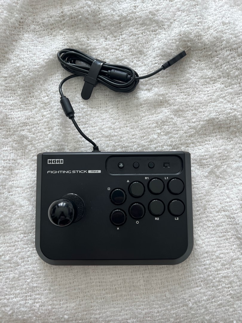 Hori fighting Stick mini black, Video Gaming, Gaming Accessories,  Controllers on Carousell