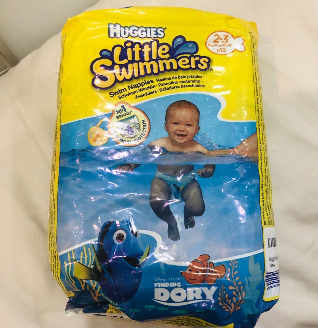 Huggies Little Swimmers Swim Diaper, Luvable Washcloth, Osim Ucleen UV ...