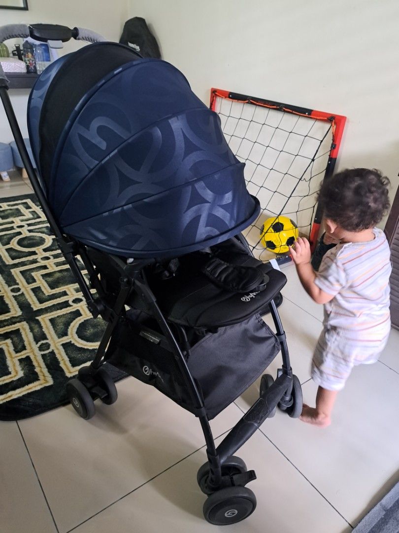 Hybrid Swivel Dual Stroller Babies Kids Going Out Strollers