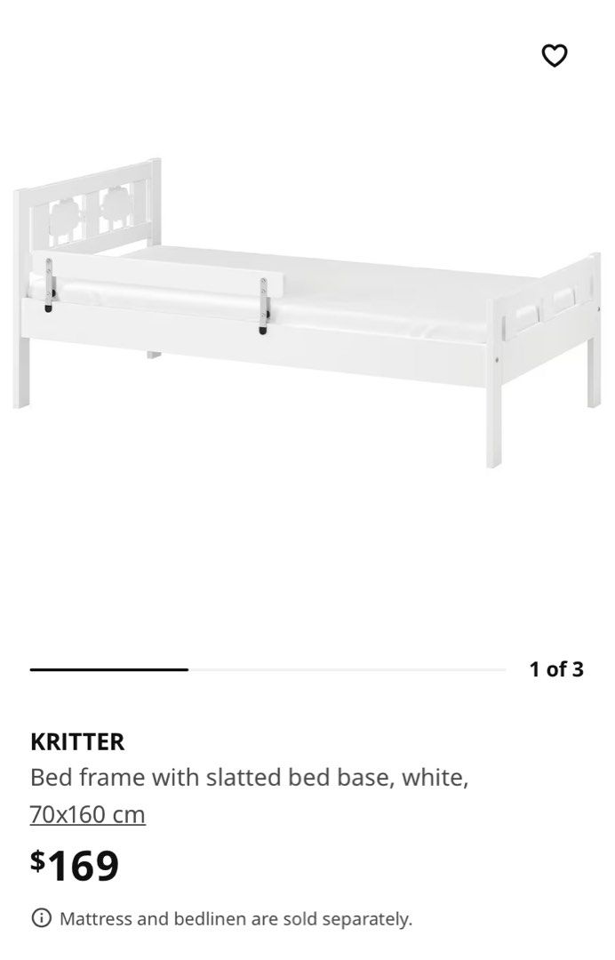 IKEA Kritter Kids Sheep Bed, Furniture & Home Living, Furniture, Bed