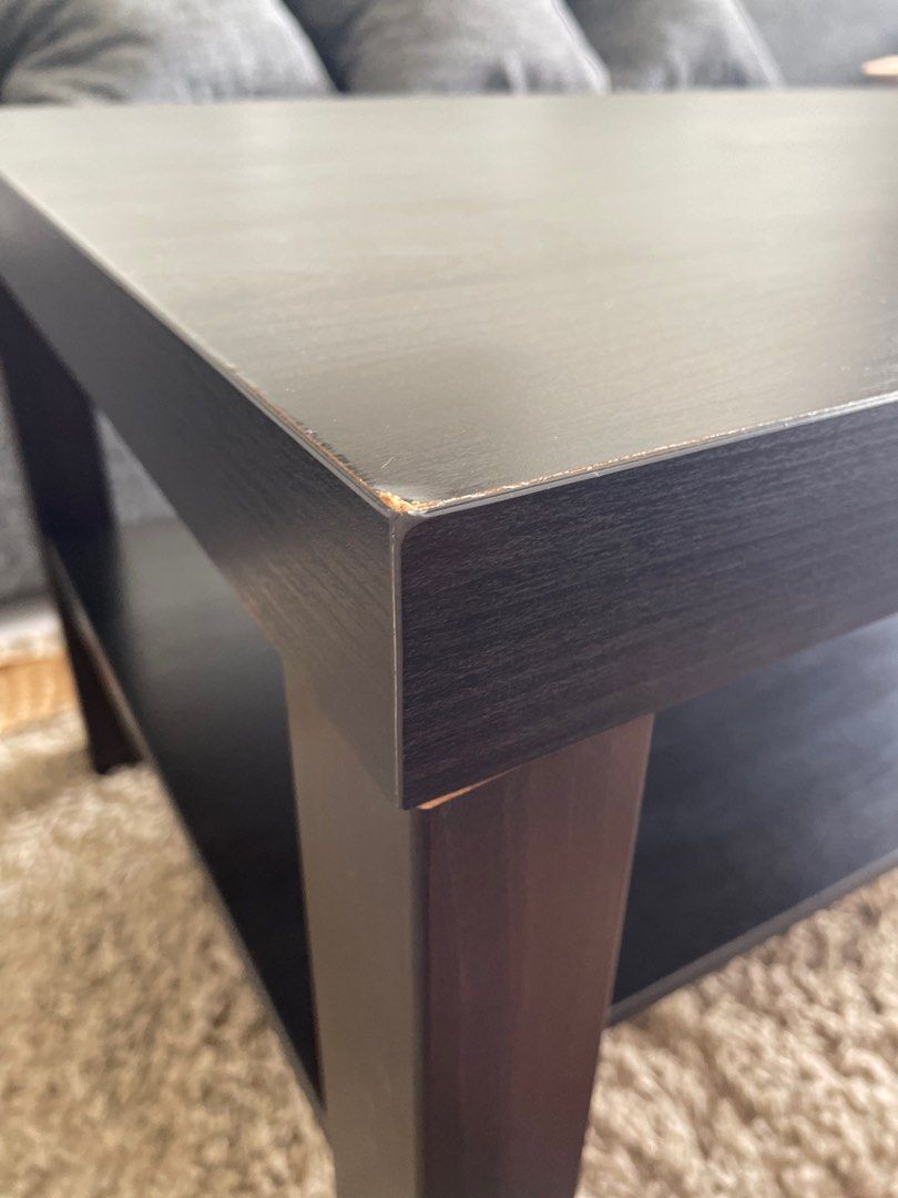 IKEA LACK Coffee table, blackbrown, 90x55 cm, Furniture & Home Living
