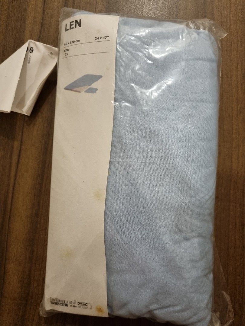 Ikea LEN cot sheets, Babies & Kids, Baby Nursery & Kids Furniture, Cots