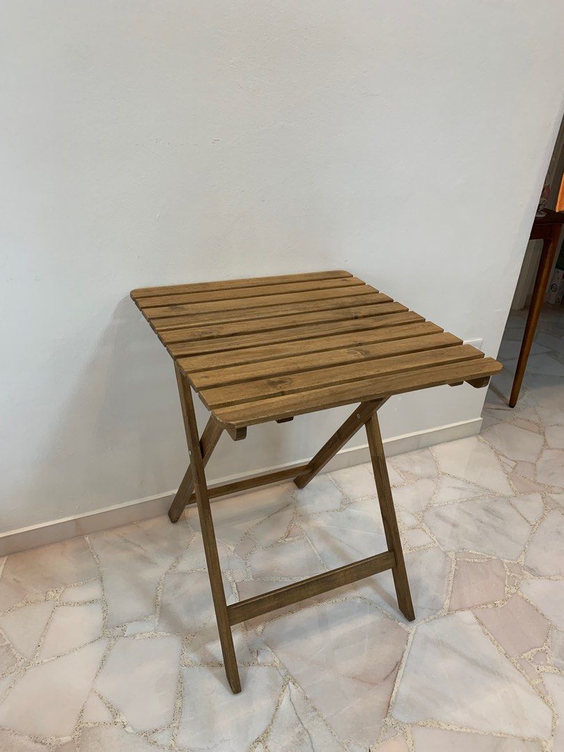 Ikea outdoor table (foldable), Furniture & Home Living, Furniture