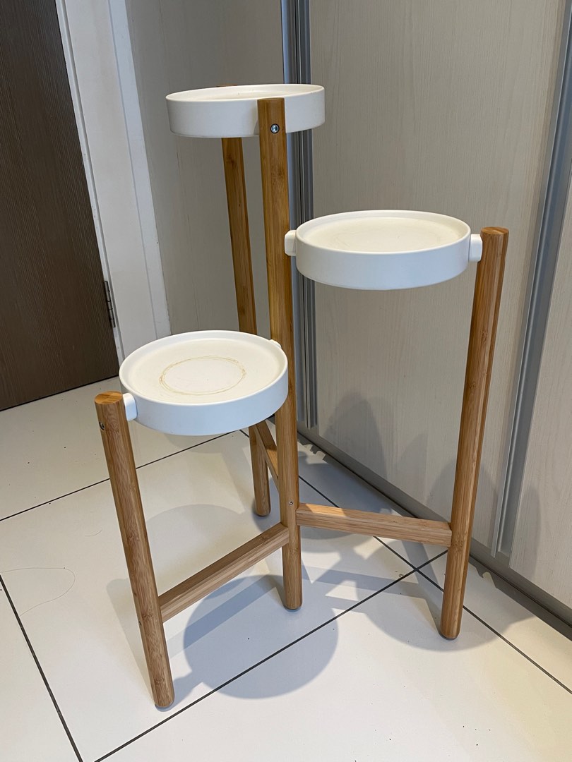 IKEA Satsumas plant stand, Furniture & Home Living, Gardening, Pots
