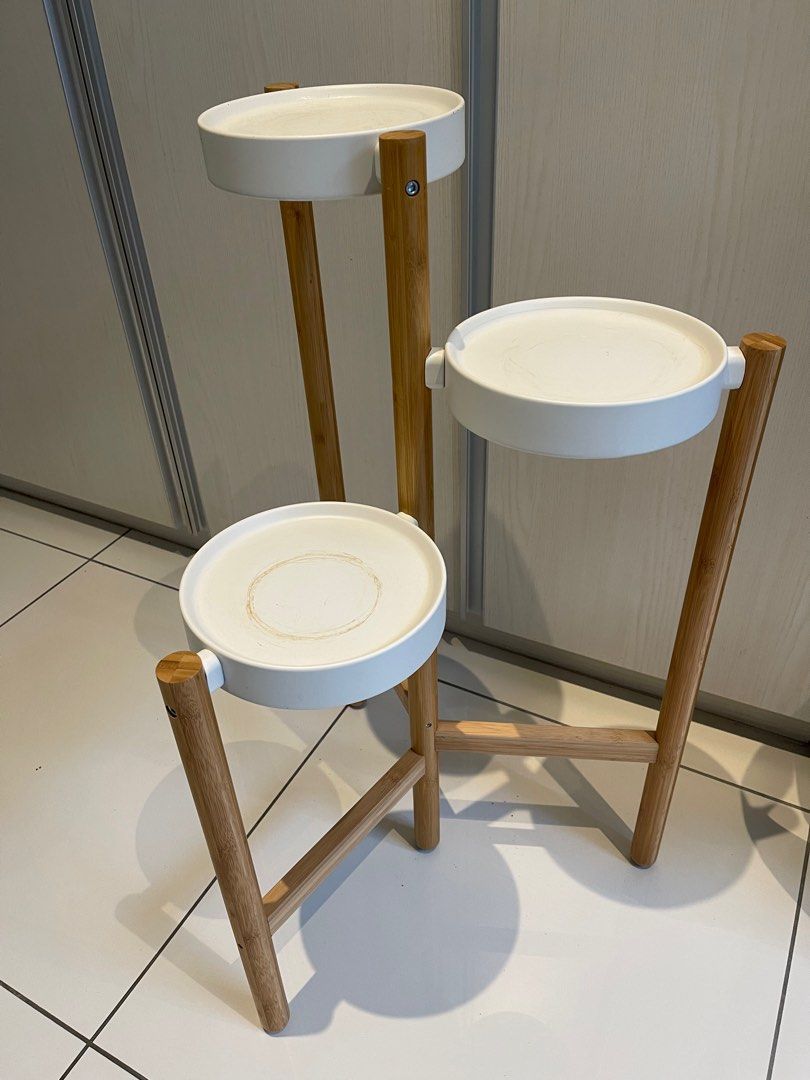 IKEA Satsumas plant stand, Furniture & Home Living, Gardening, Pots