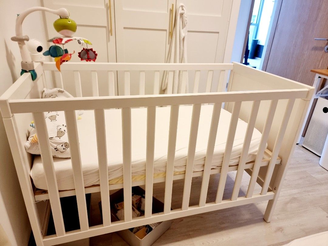 Ikea Sundvik baby crib, Babies & Kids, Baby Nursery & Kids Furniture