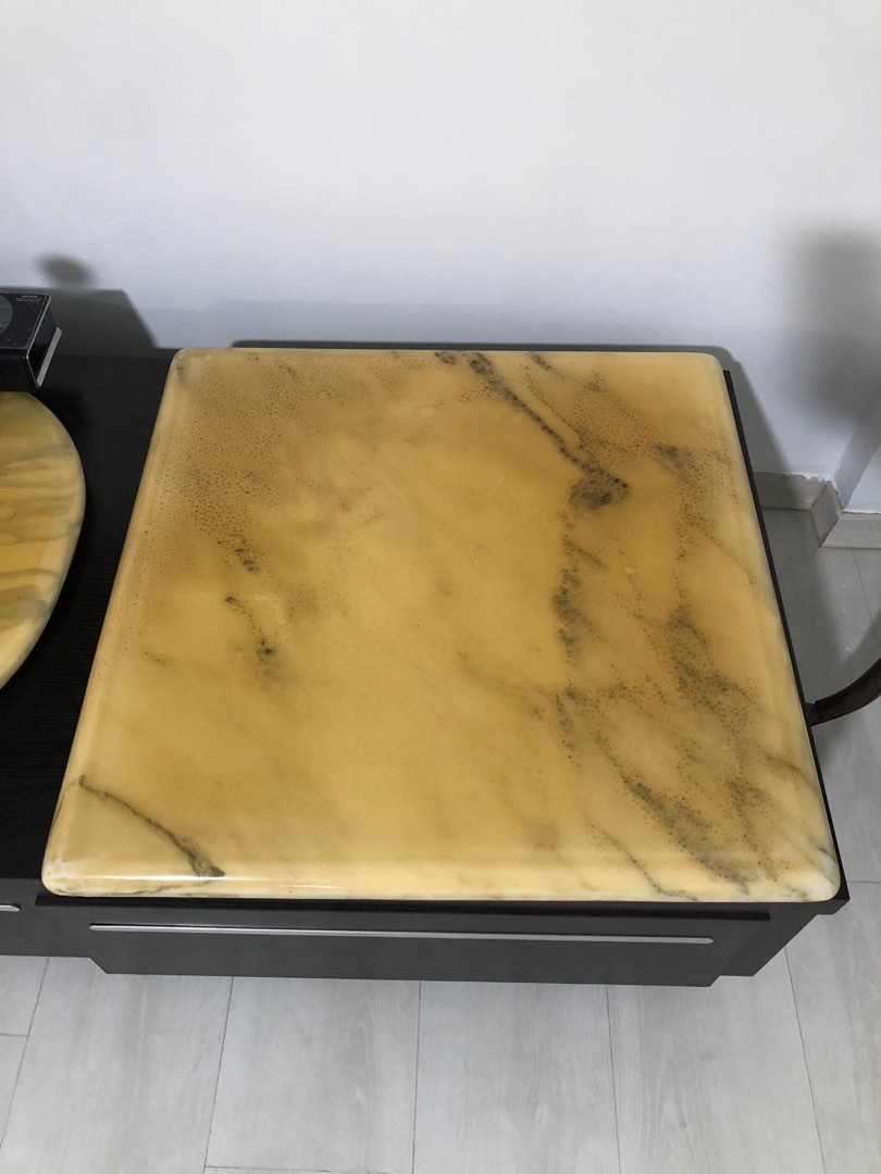Italian Marble Square Table Top, Furniture & Home Living, Furniture