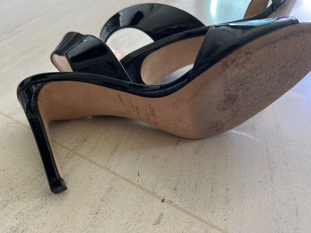 Jimmy choo black stilettos top