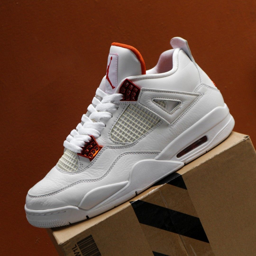 jordan 4 metallic orange