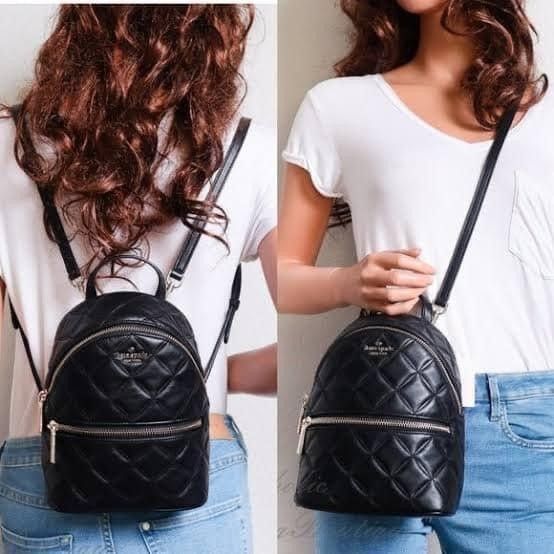 Kate spade mini convertible backpack black cheap