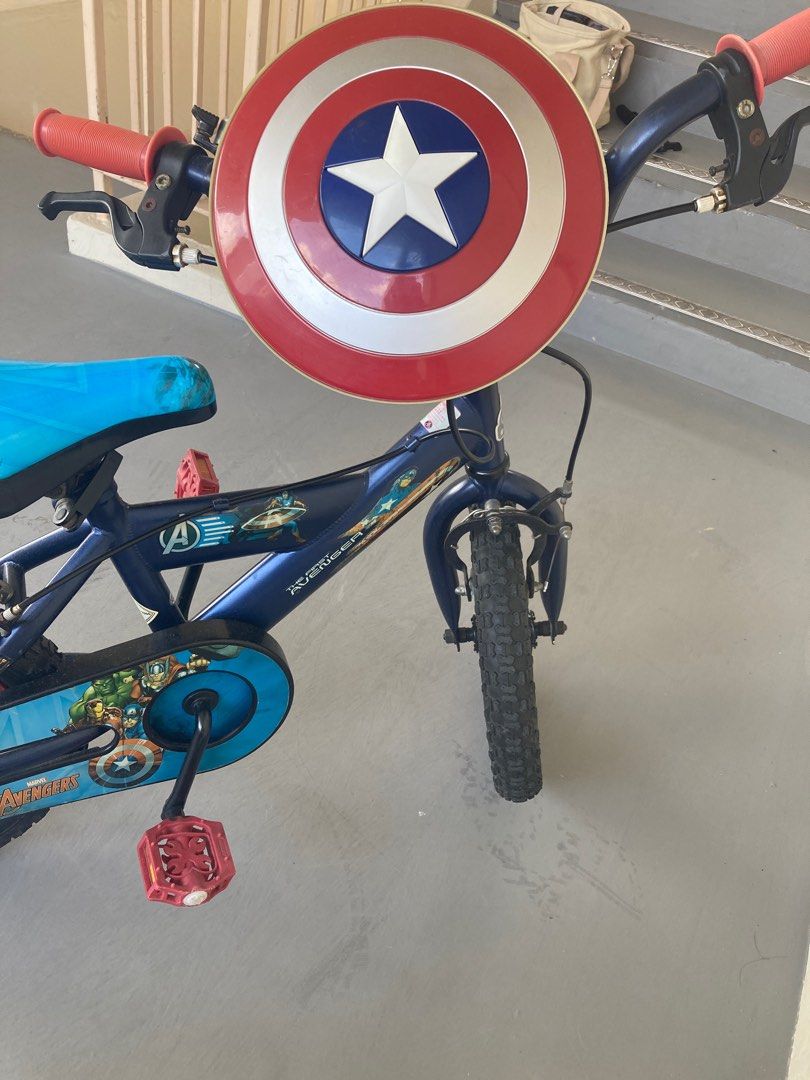 12 inch captain shop america bike