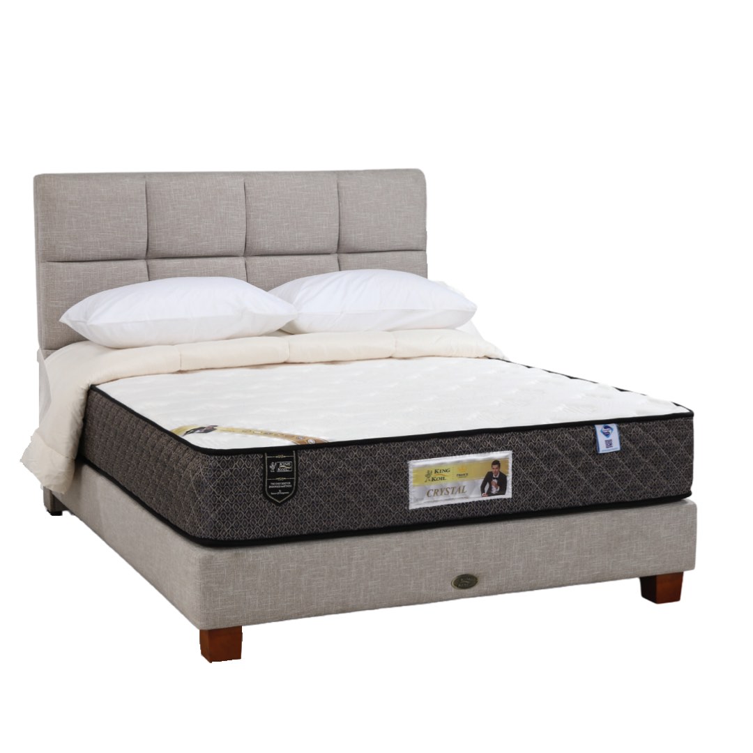 King Koil 10 Inch Crystal Mattress Queen Size, Furniture & Home