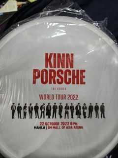 Kinnporsche world tour hand fan (manila)