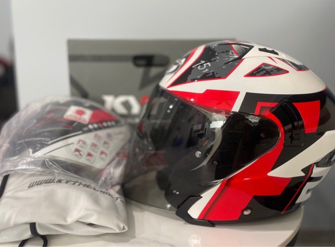 KYT Helmet NFJ Fabio Quartararo Open face (PSB Approved), Motorcycles