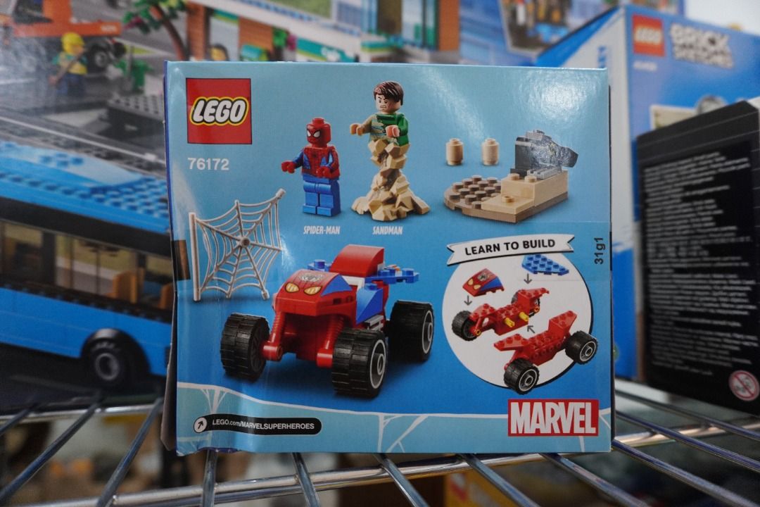 LEGO 76172 Super Heroes Spider-Man and Sandman's showdown