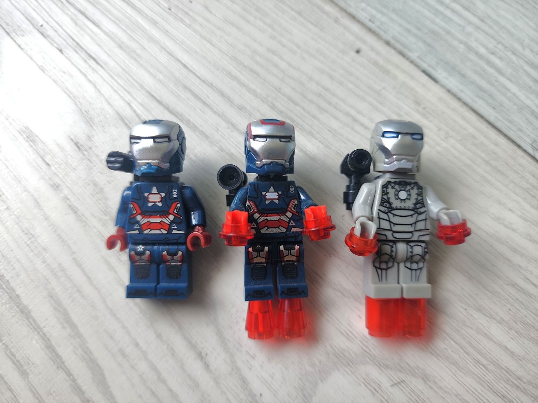 Lego Ironman / Iron Patriot / War Machine (Bootleg), Hobbies & Toys, Toys &  Games On Carousell