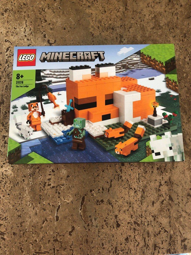lego fox minecraft