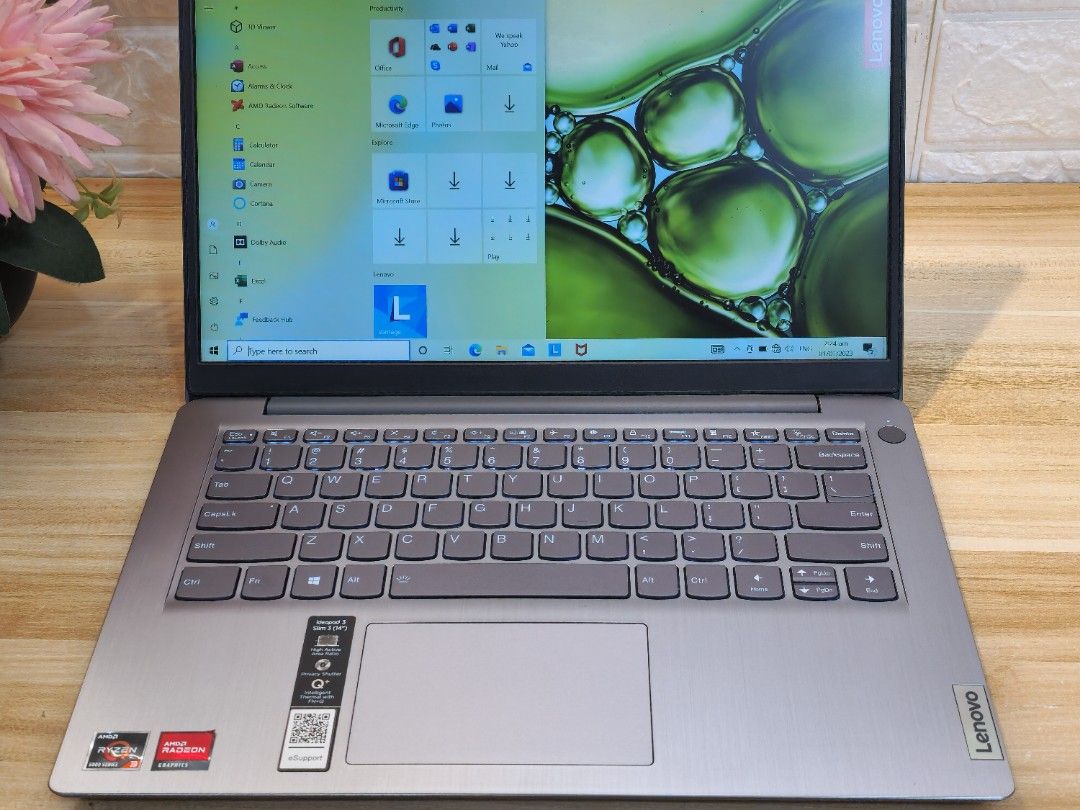 Lenovo Ideapad 82KT AMD Ryzen 3 5300U 8GB RAM 512GB SSD FULL HD Backlit ...