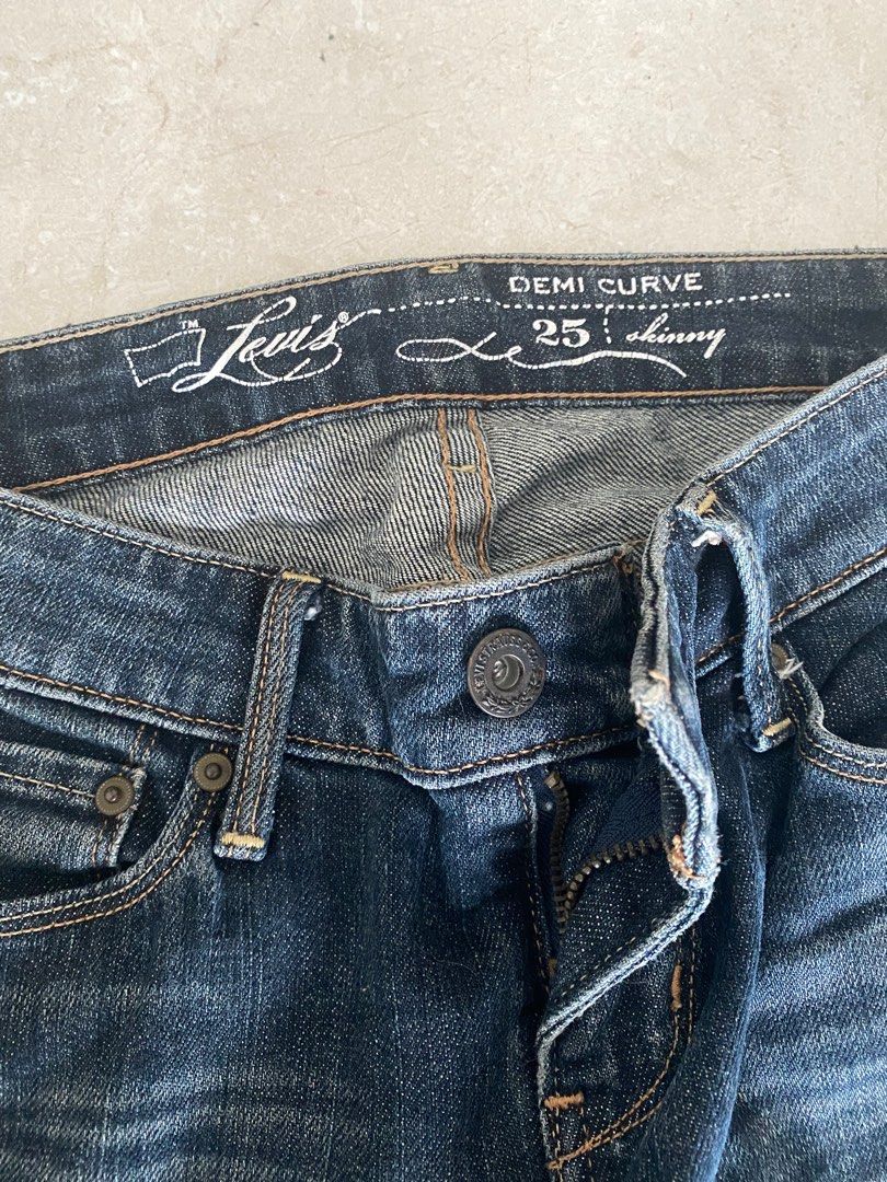 Levi's demi curve skinny discount