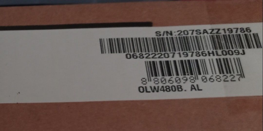 Original LG TV wall mount bracket OLW480B, TV & Home Appliances, TV