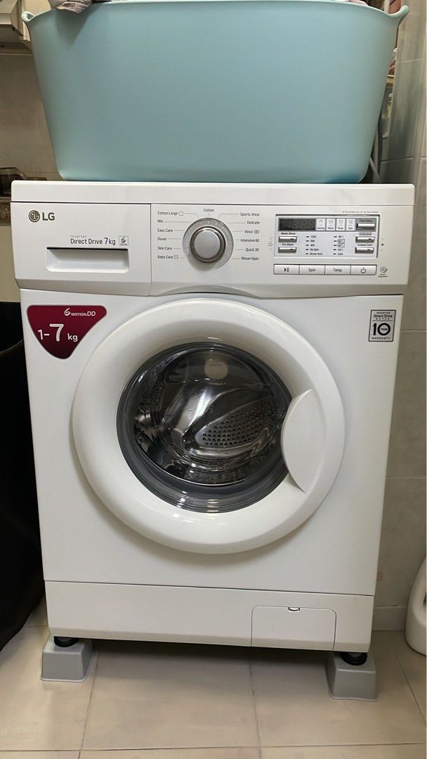 LG Washing machine Direct Drive 7kg, TV & Home Appliances, Washing