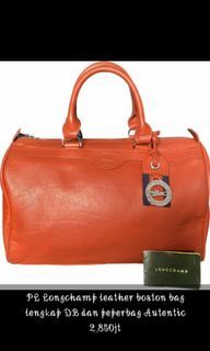 Longchamp’s Latest Looks And Colours For Spring Summer 2012 (French Luxe accessories label) , VGC with db paperbag and booklet,