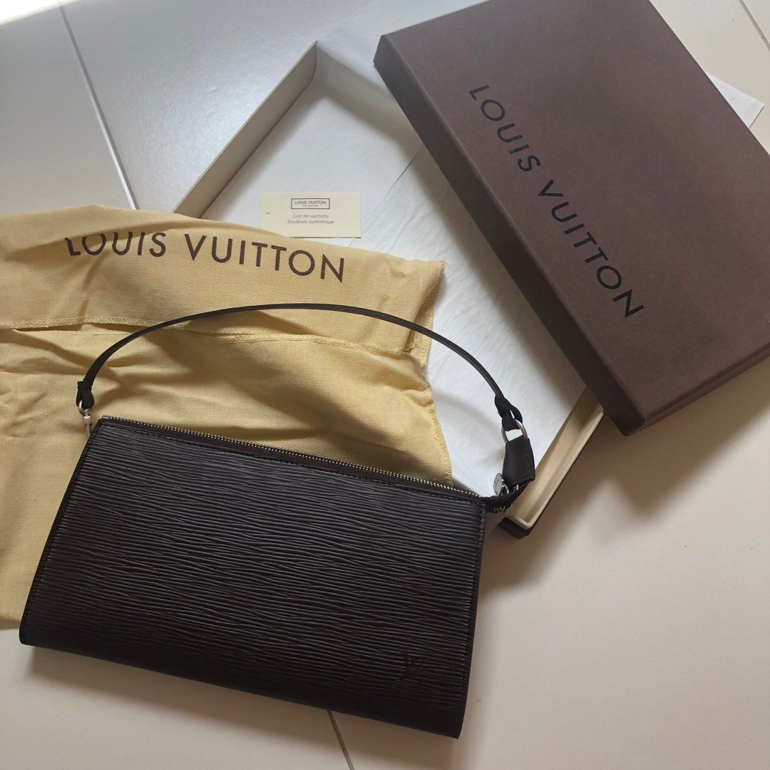 Louis Vuitton Epi Pochette in Moka – Recycled Luxury